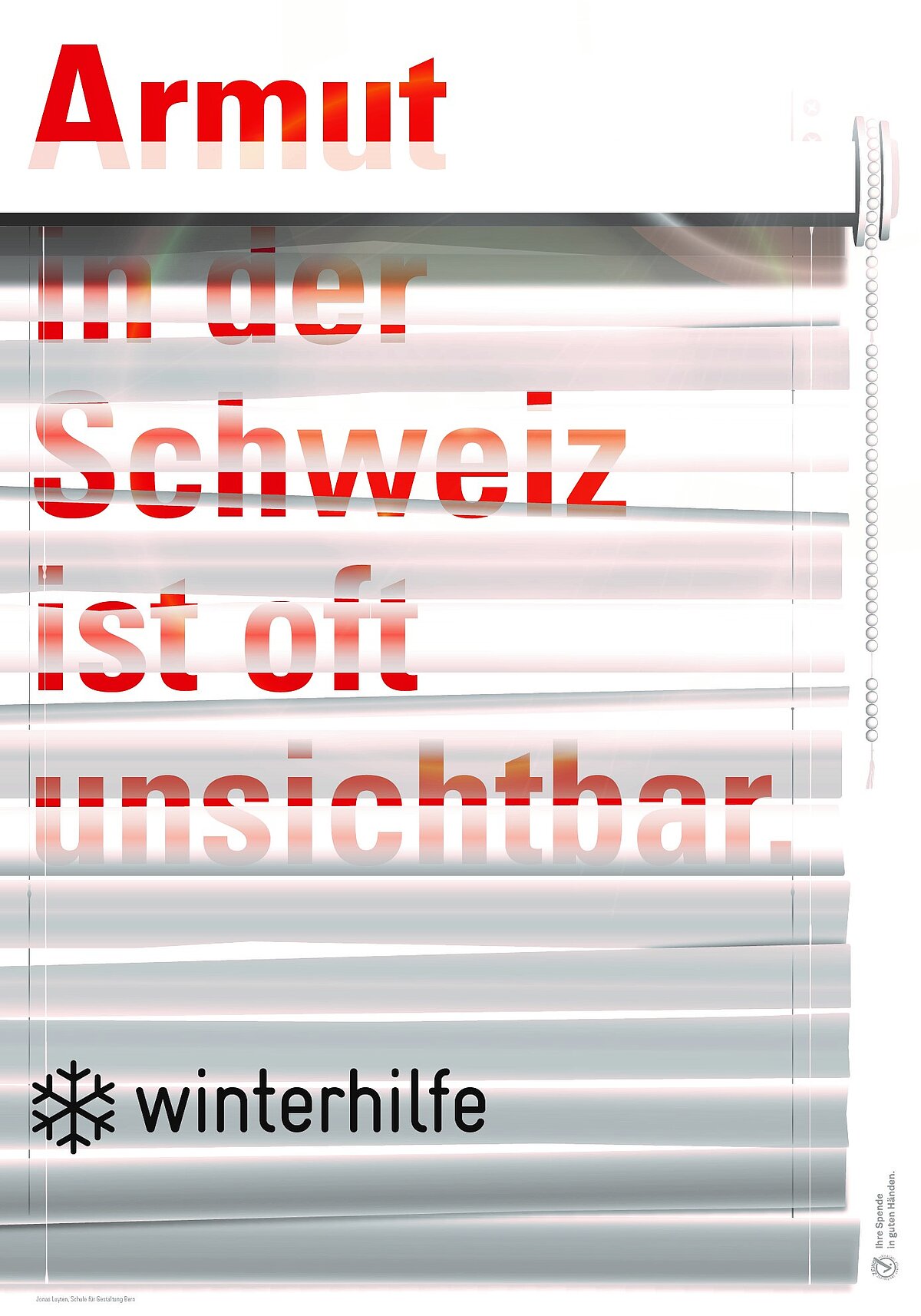 Gestalter: Jonas Luyten, B:B Schule für Gestaltung Bern